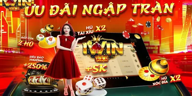 Hình ảnh bàn chơi casino trực tiếp với người chia bài chuyên nghiệp và các trò chơi như Baccarat, Blackjack, tạo cảm giác sang trọng và chân thực.